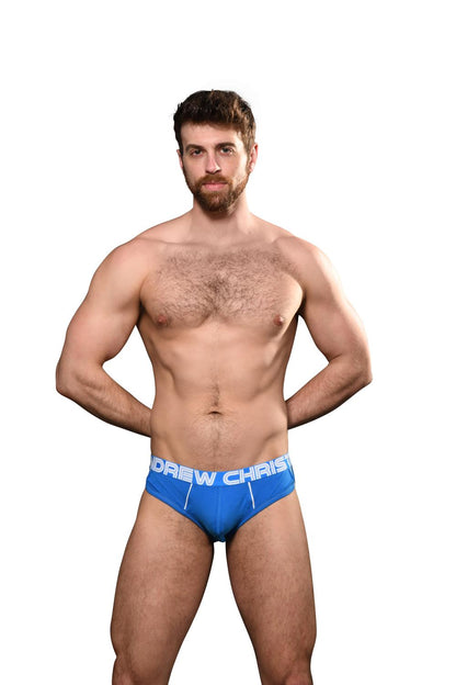 Andrew Christian SHOW-IT® Krótki elektryczny błękit
