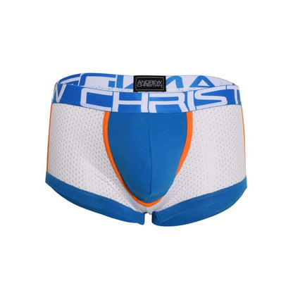 Andrew Christian SHOW-IT® Sports Mesh Boxer Elect Blå/Vit