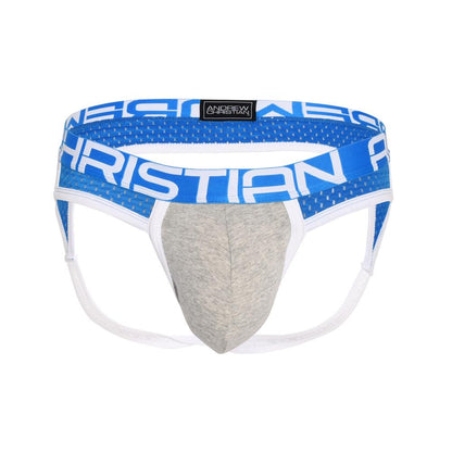 Andrew Christian SHOW-IT® SPORTMESH JOCK Ljunggrön/Blå