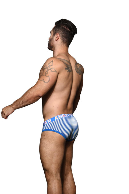 Andrew Christian Sky Stripe Brief w/ ALMOST NAKED®