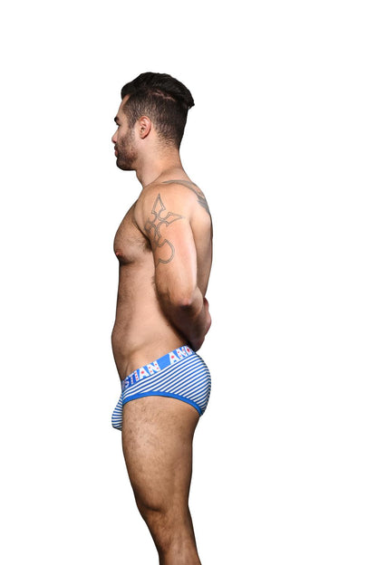 Andrew Christian Sky Stripe Brief w/ ALMOST NAKED®