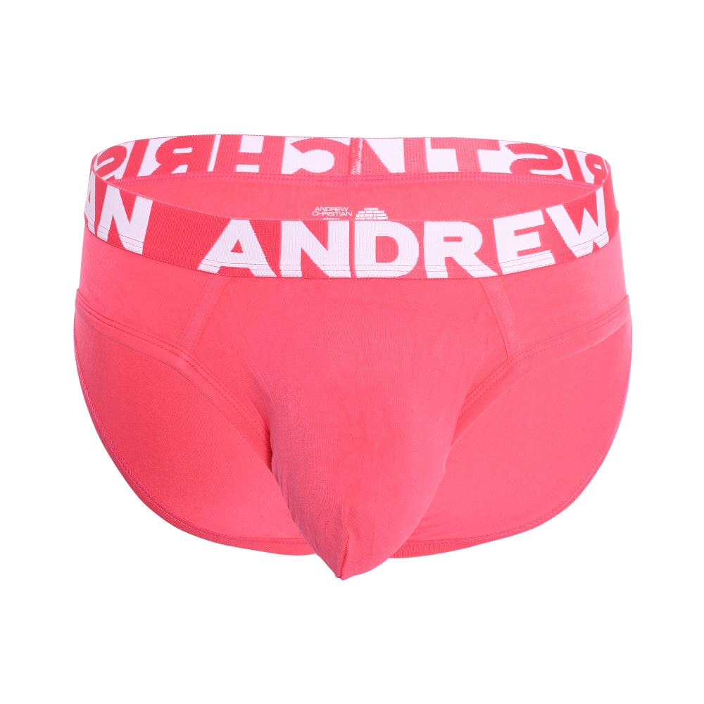 Andrew Christian TROPHY BOY® Bamboo Brief (For Hung Guys) Teaberry