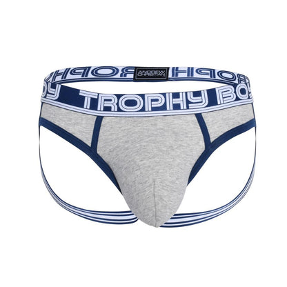 Andrew Christian TROPHY BOY® For Hung Guys Brief Jock Heather Gray