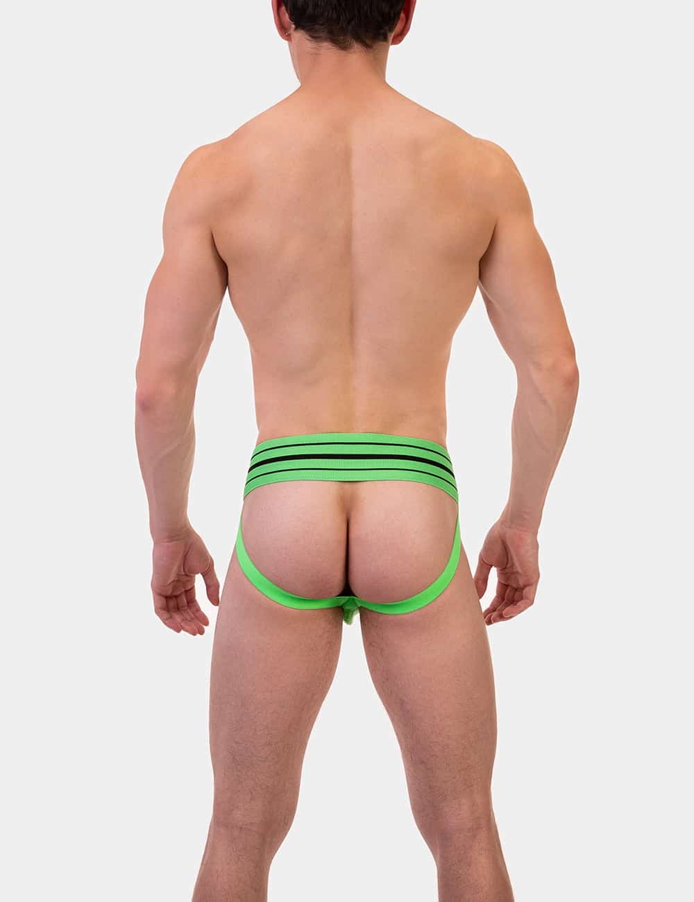 Barcode Berlin Andreus Jockstrap Verde-Negro
