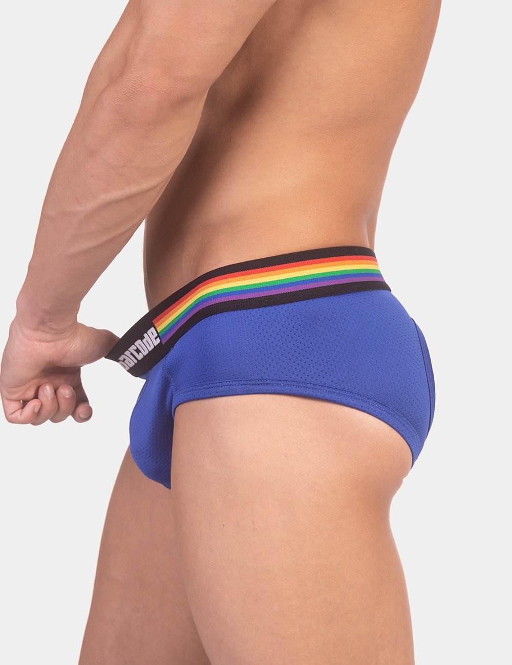 Barcode Berlin Backless Brief Pride Royal