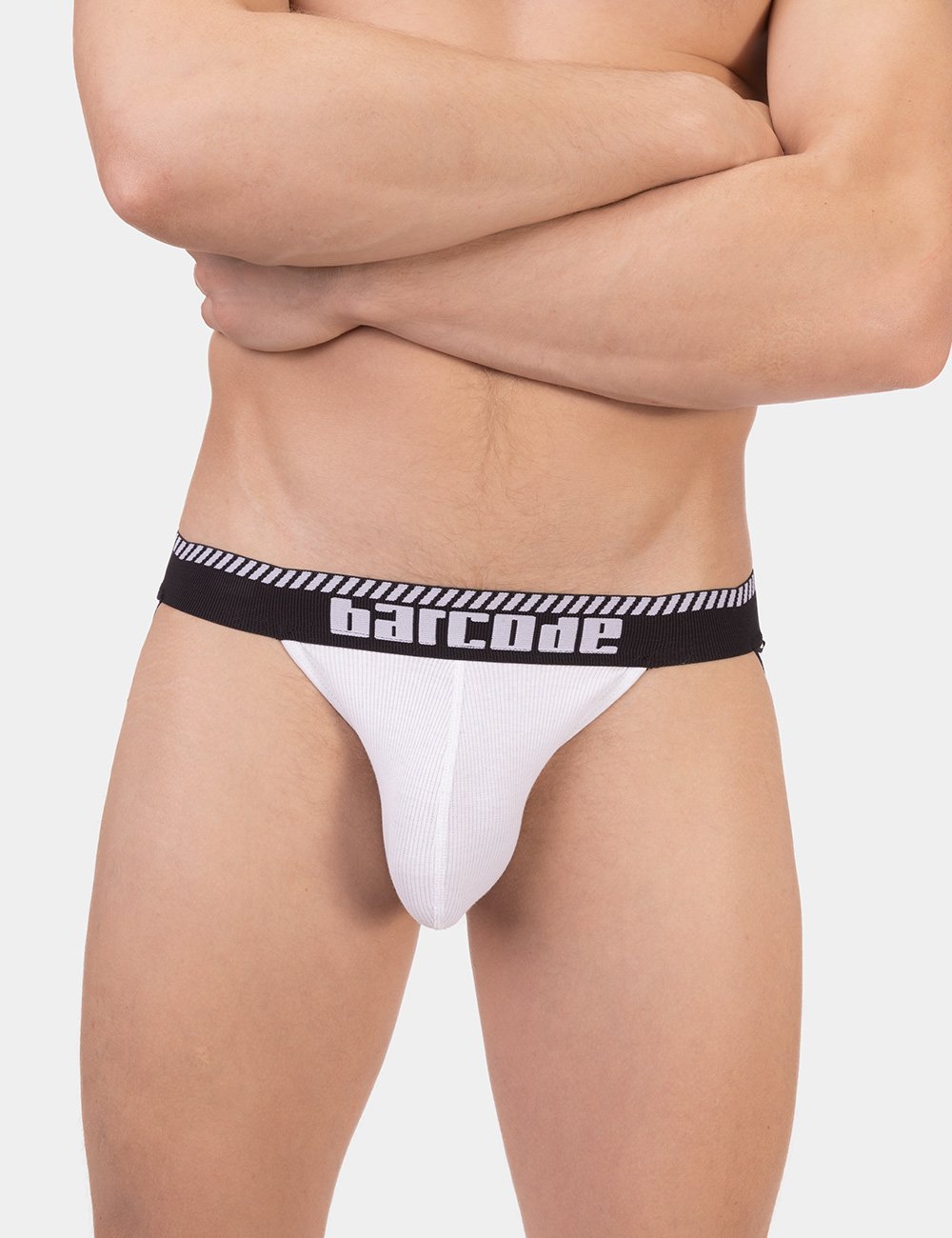 Barcode Berlin Kavan Jockstrap White-Black