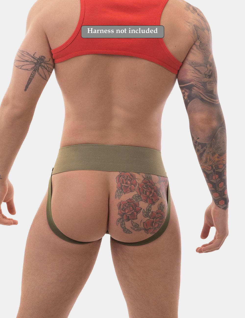 Barcode Berlin Sergey Pop Jockstrap Grasslandbeige