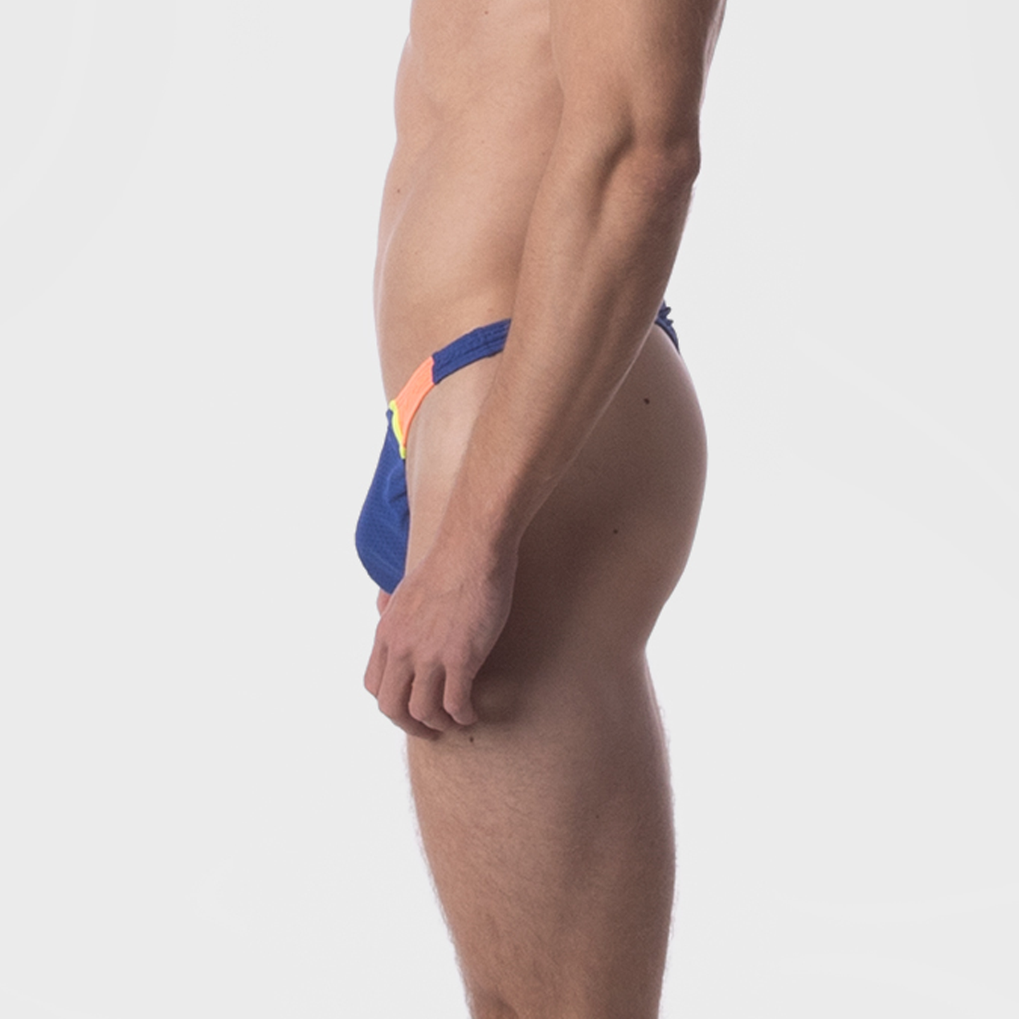 Barcode Berlin Thong RONAK Blue-Orange-Neongreen