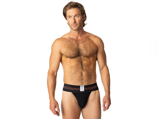 BIKE Original 3 Inch Jock Black
