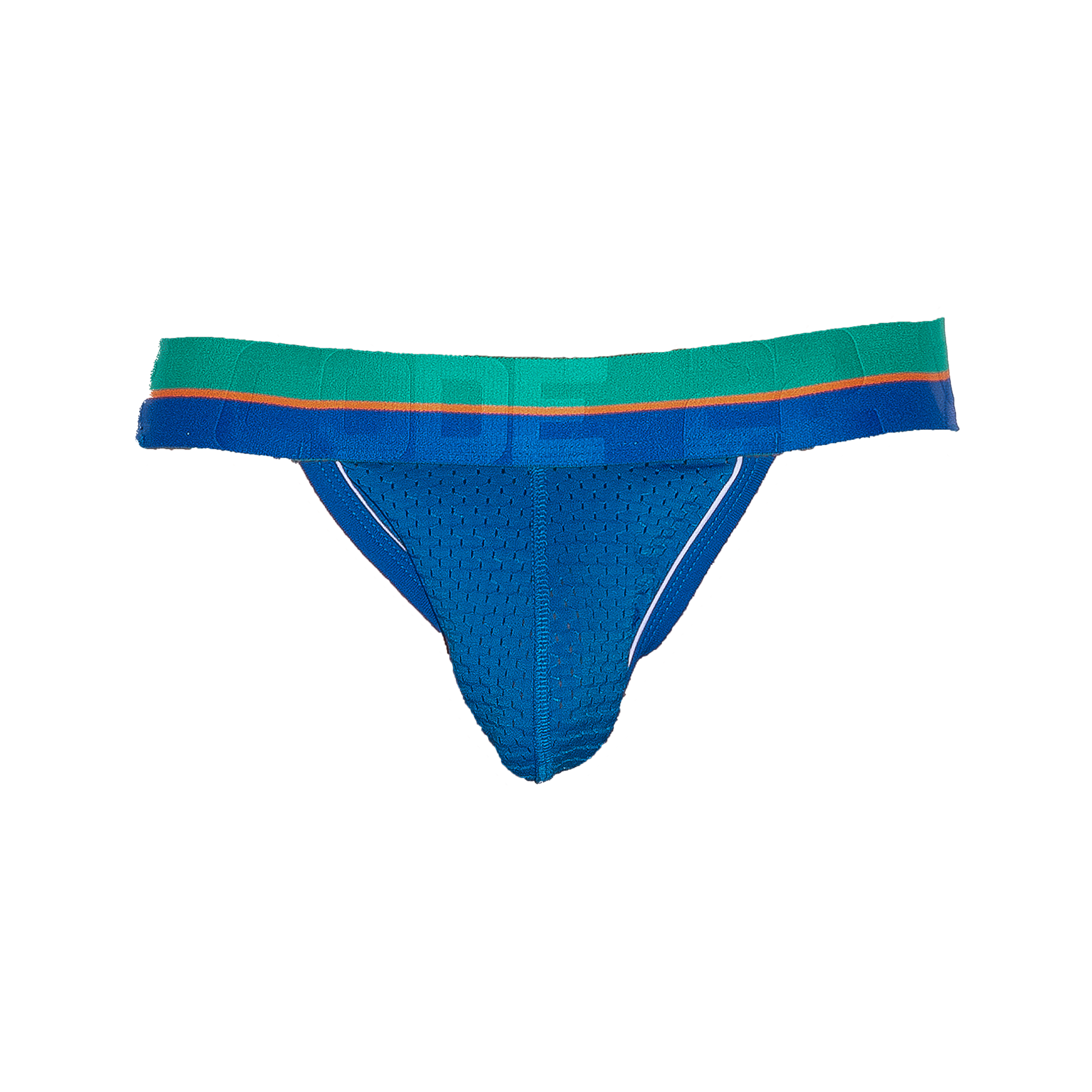 CODE 22 Bright Mesh Jockstrap Blue