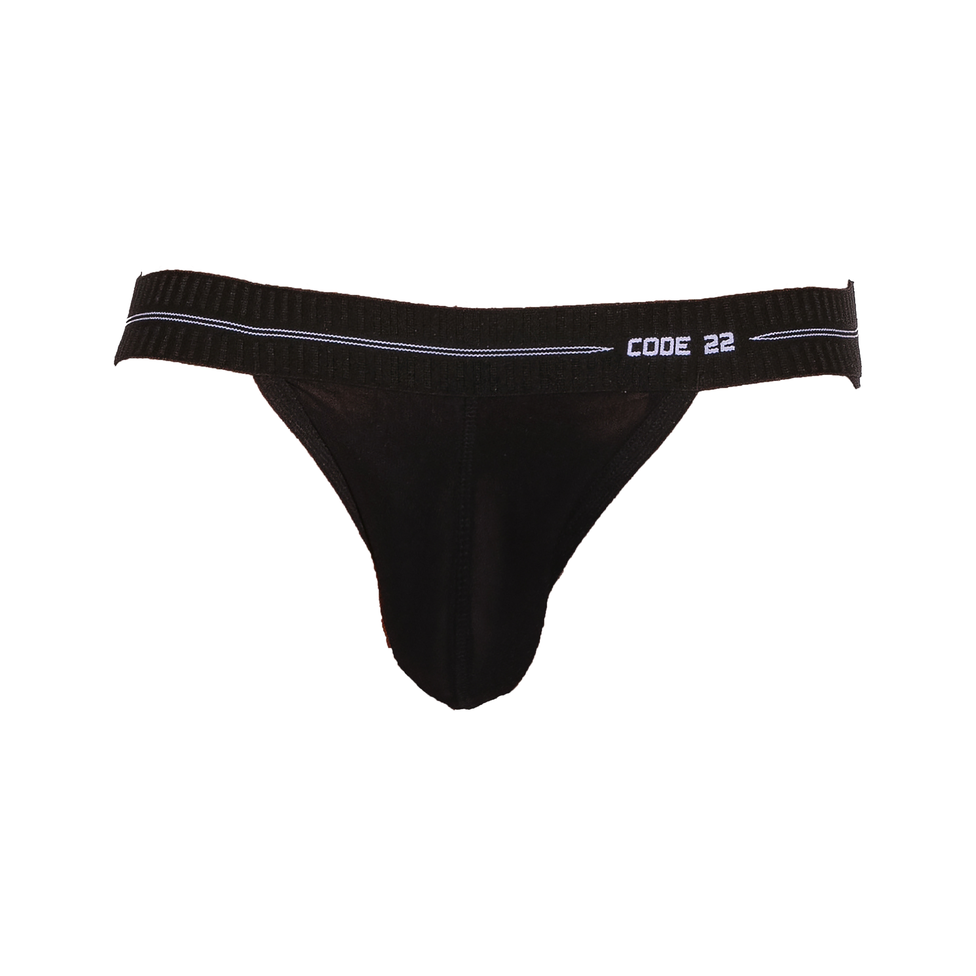 CODE 22 Sheer Mesh Jockstrap Black