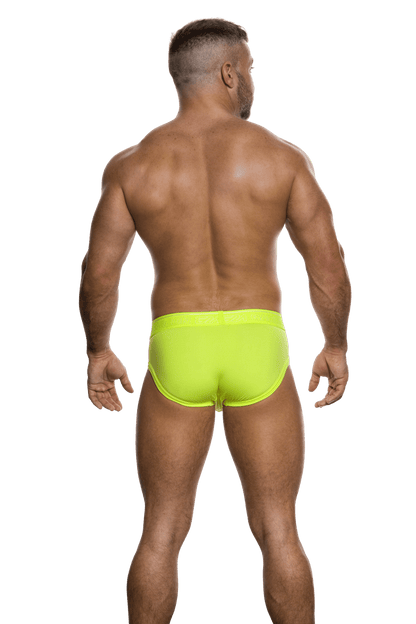 Garçon Lettre jaune fluo