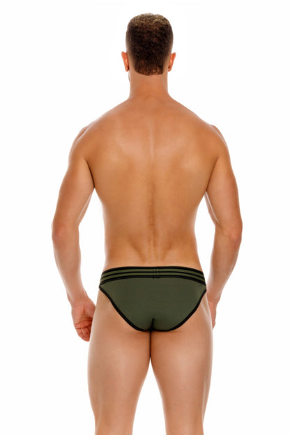 JOR Bikini-Thong Multipack 1x Thong Jor Red + 1x College Bikini Green + 1x Kioto Bikini Gray