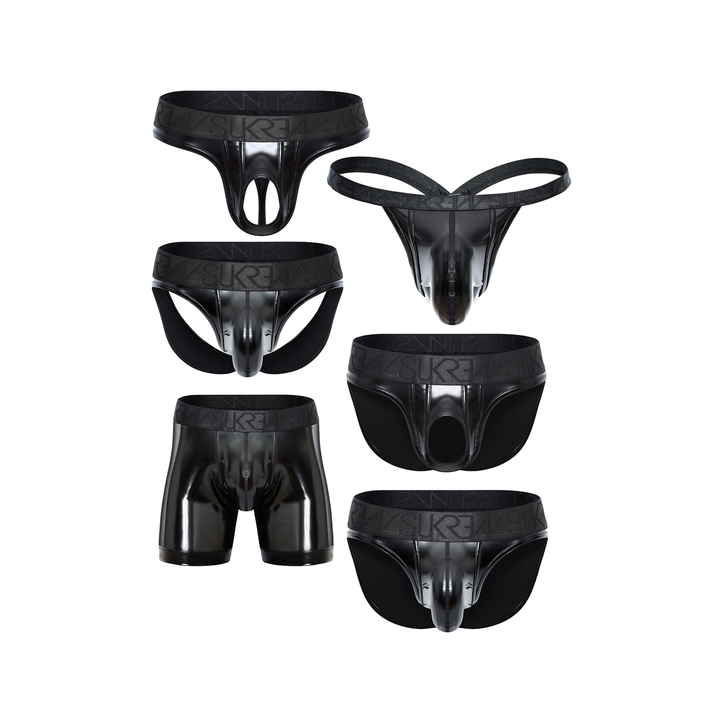 SUKREW Wet Look FETISH Collection - The Ultimate Multipack