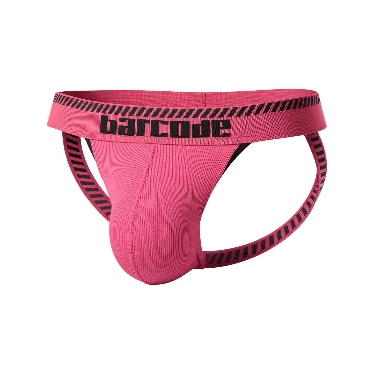 Barcode Berlin Kavan Jockstrap Pink-Schwarz