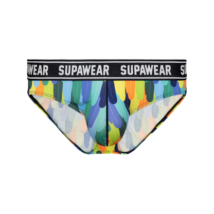 SUPAWEAR POW Brief Peacock
