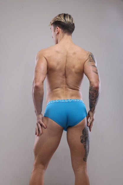 SUKREW Apex Brief Multipack 1x Grey Marl + 1x Azure