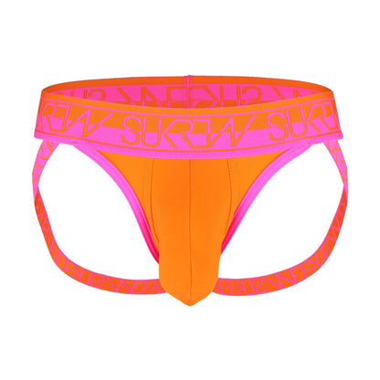 SUKREW BLOC Jockstrap Orange/Pink