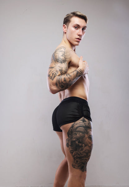 SUKREW Net Shorts Nightlife Black