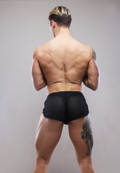 SUKREW Net Shorts Nightlife Black