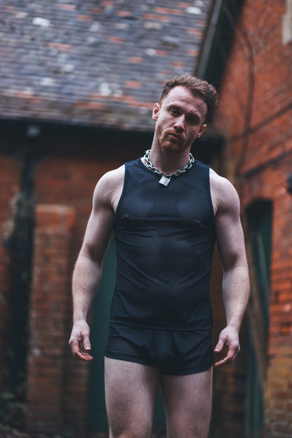 SUKREW Net Vest Nightlife Black