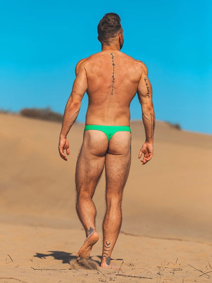 SUKREW Torrent Swim Thong Grön