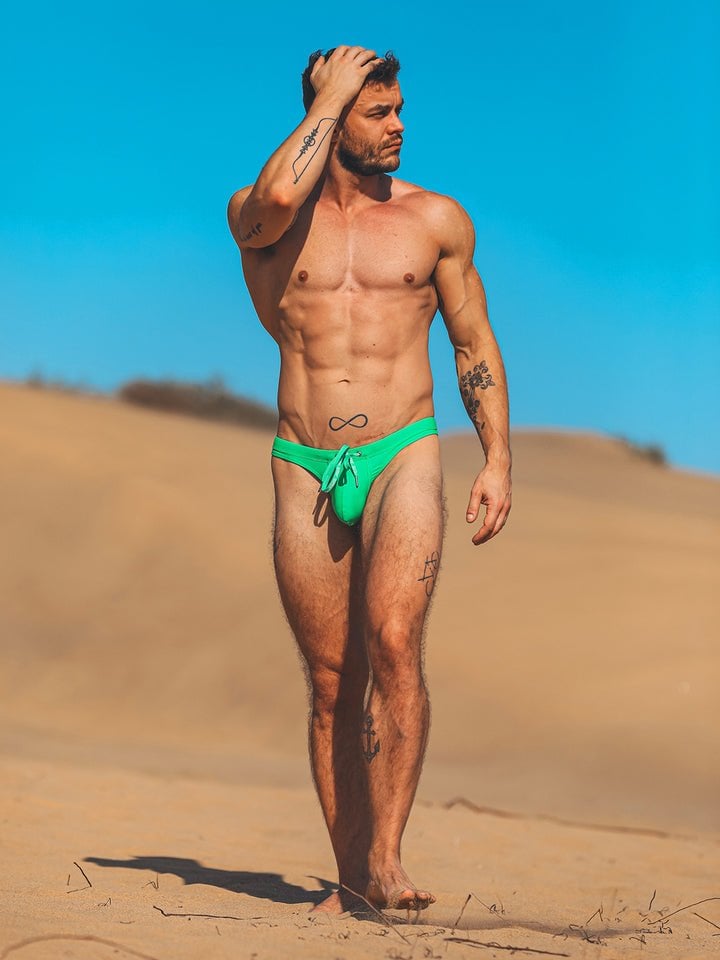 SUKREW Torrent Swim Thong Green