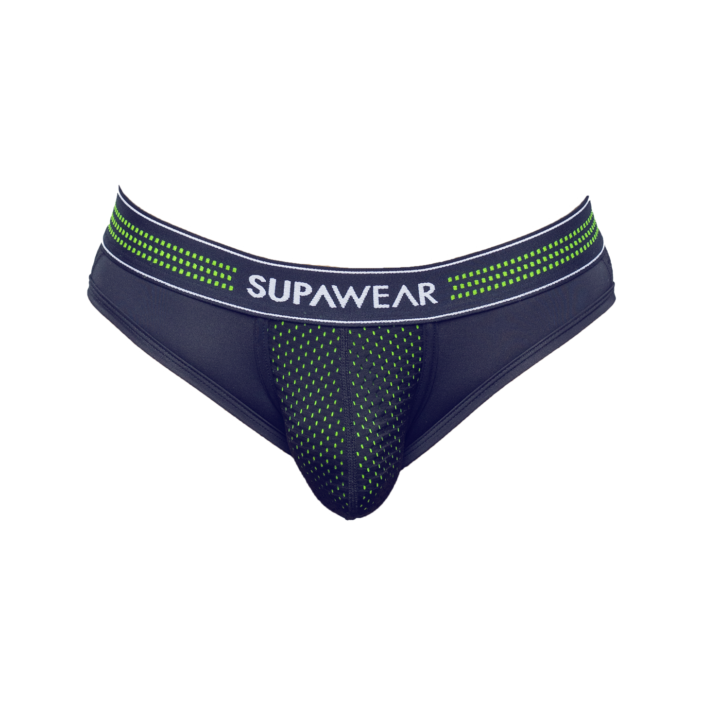 SUPAWEAR Mesh Brief Neon Green