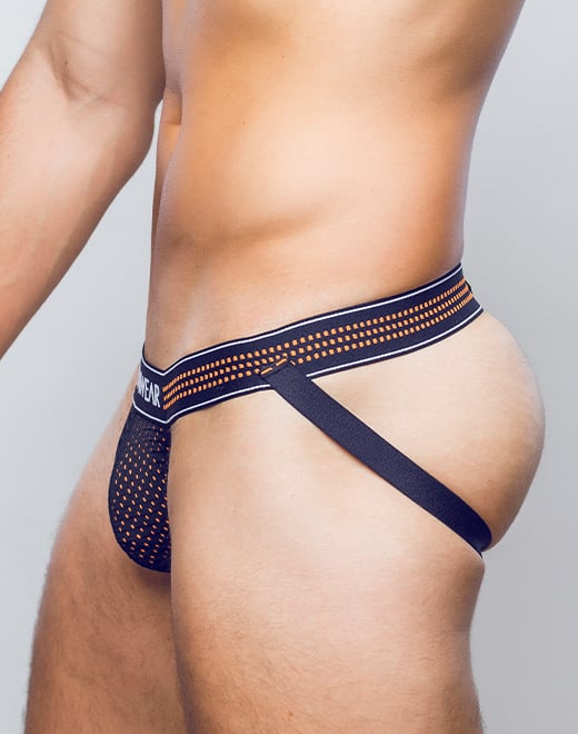 SUPAWEAR Mesh Jockstrap Neon Orange