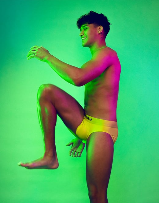 SUPAWEAR Neon Brief Cyber Lime