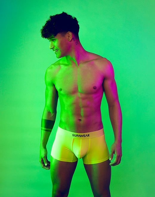 SUPAWEAR Neon Trunk Cyber Lime