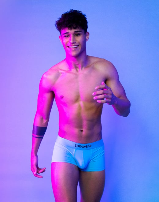 SUPAWEAR Neon Trunk Neon Blue