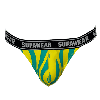 SUPAWEAR POW Jockstrap Yellow Beast