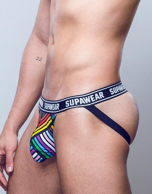 Supawear POW Jockstrap Rainbow