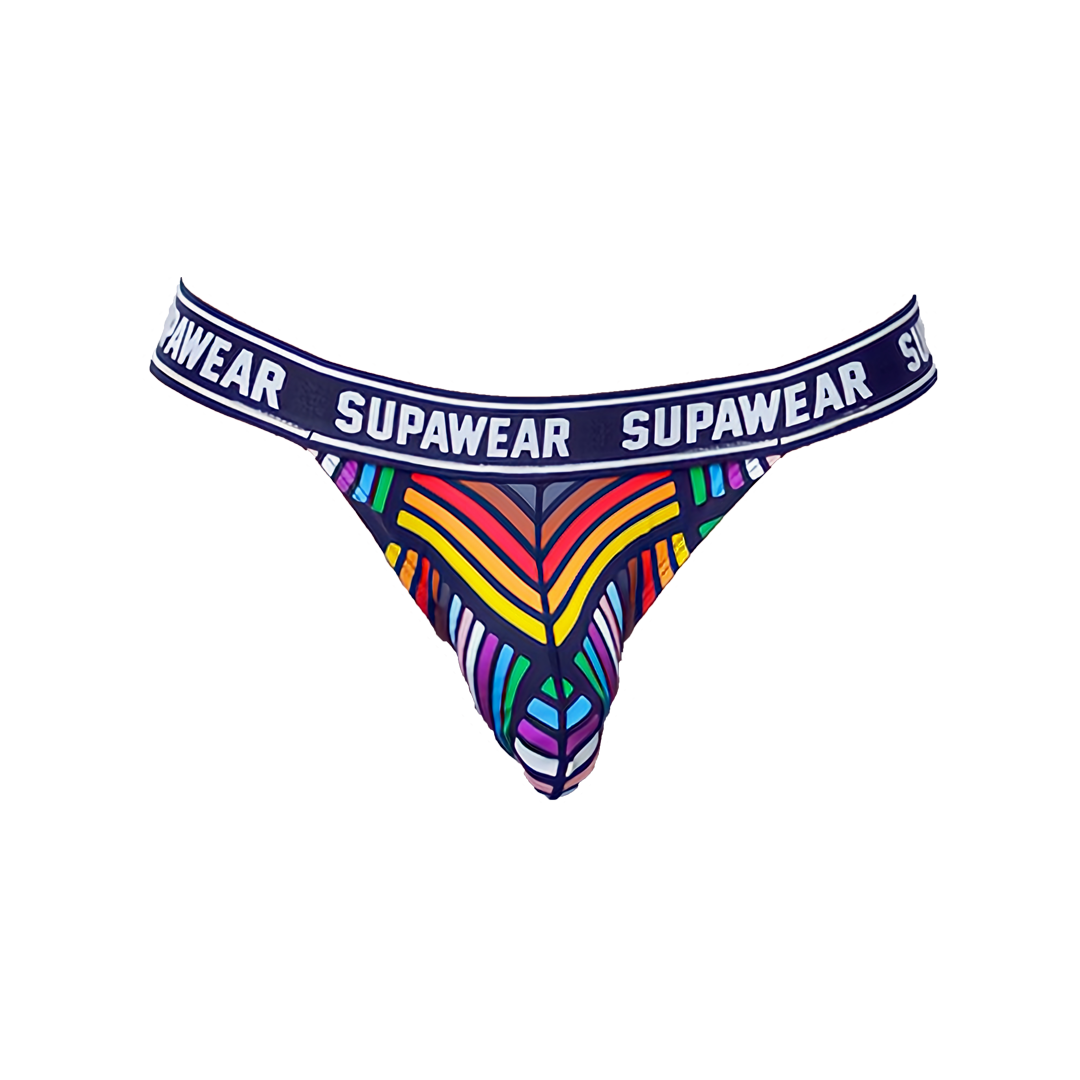 Supawear POW Thong Rainbow