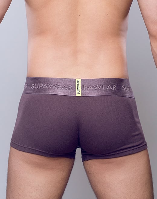 SUPAWEAR Ribbed Trunk Peppercorn