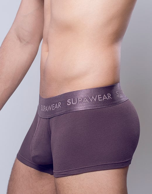 SUPAWEAR Ribbed Trunk Peppercorn