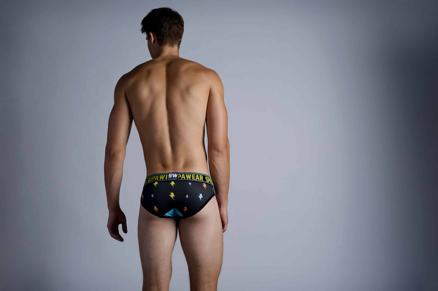 SUPAWEAR Sprint Brief Black Thunder