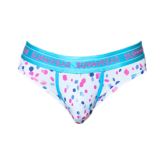 SUPAWEAR Sprint Brief Ditsy Dots