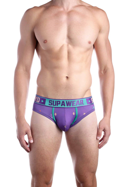 SUPAWEAR Sprint Letter Prickly Purple