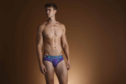 SUPAWEAR Sprint Letter Prickly Purple