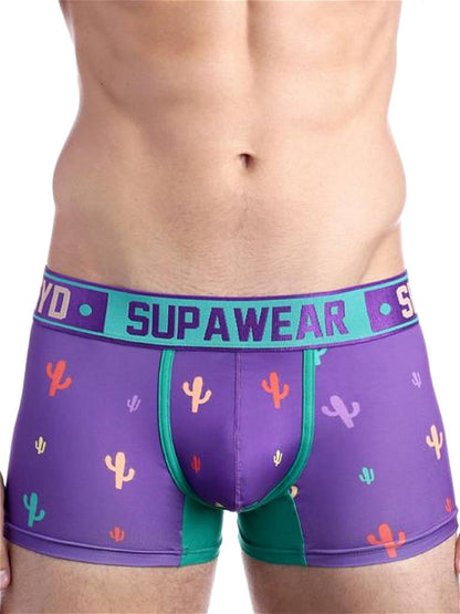 SUPAWEAR Sprint Trunk Prickly Purple