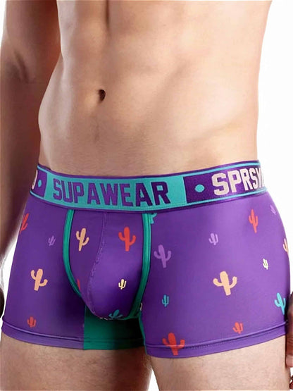 SUPAWEAR Sprint Trunk Prickly Purple