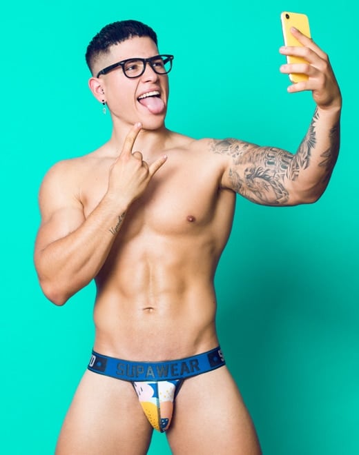 SUPAWEAR Sprint Jockstrap Pop Blue