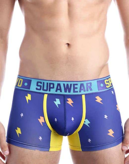 SUPAWEAR Sprint Trunk Blue Lightning