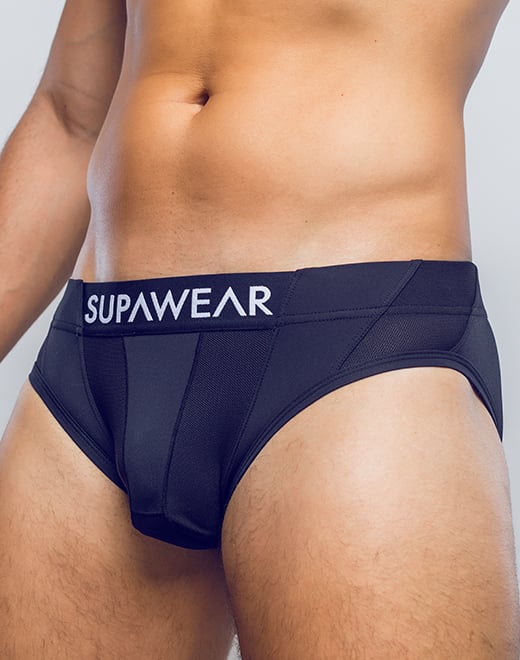 SUPAWEAR Vortex Brief Black