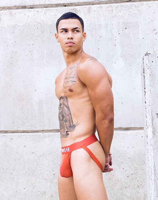 SUPAWEAR Vortex Jockstrap Cranberry