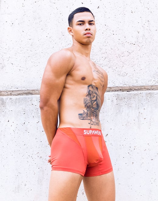 SUPAWEAR Vortex Trunk Cranberry