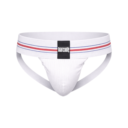 Barcode Berlin Boris Jockstrap White