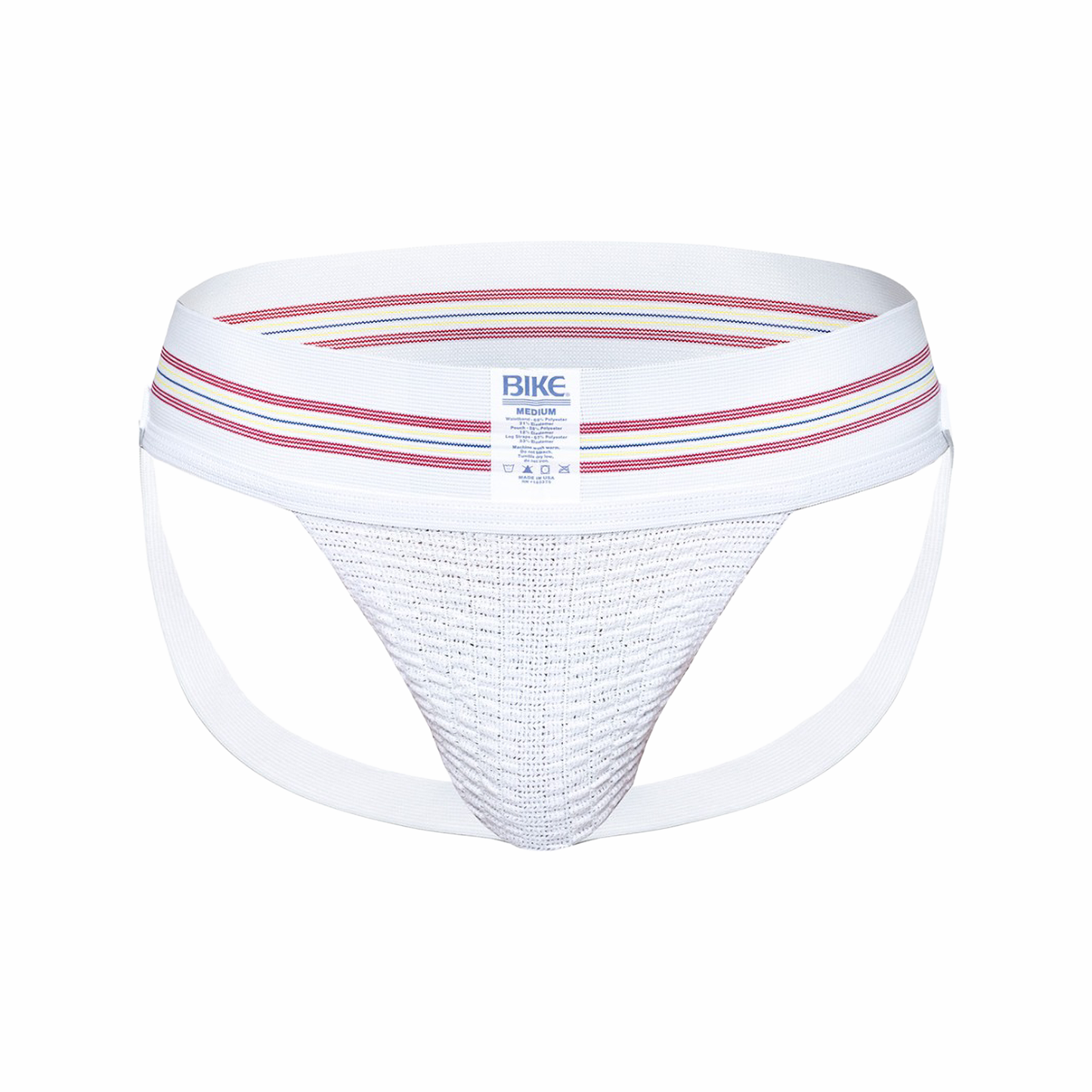BIKE Original 3 Zoll Jockstrap Weiß